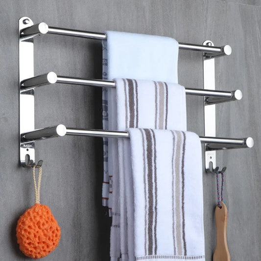 Adjustable Stainless Steel Towel Rack