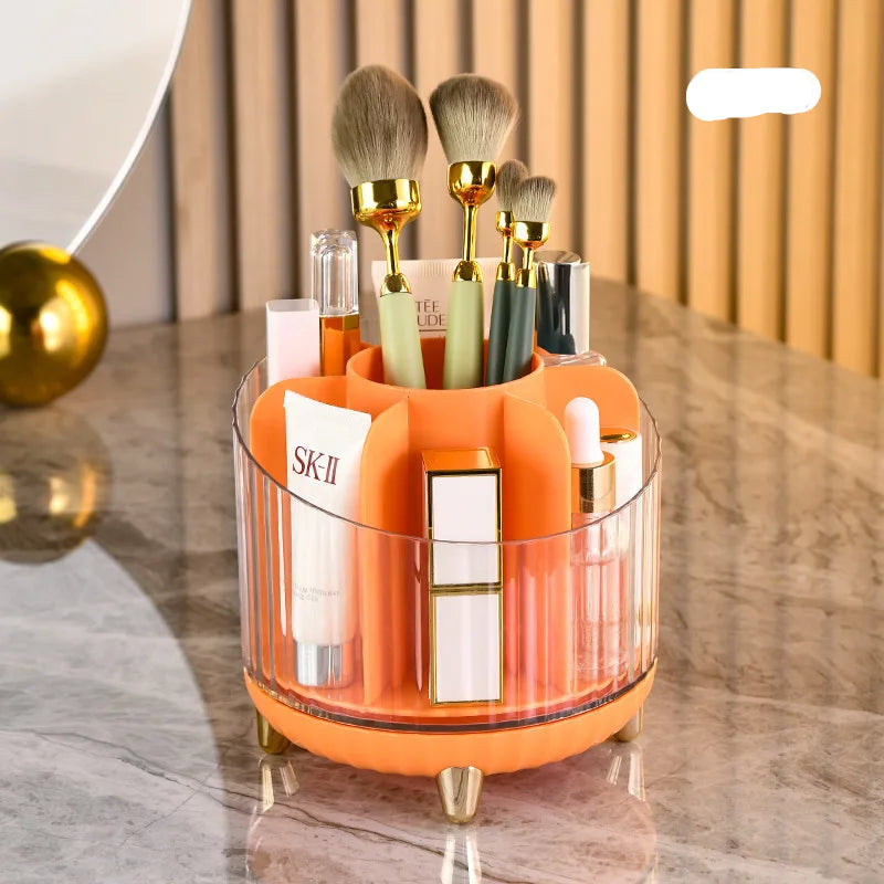 Rotating Desktop Makeup Organizer