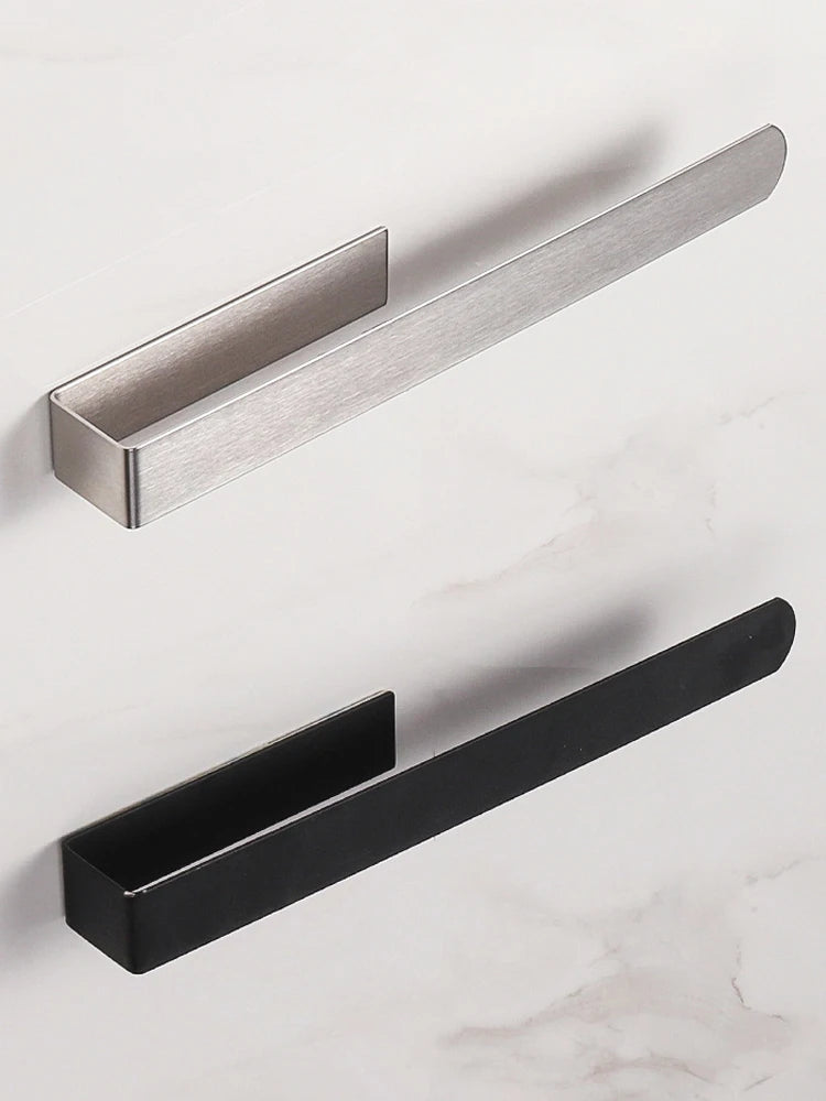 Matte Black Stainless Steel Bathroom Holder