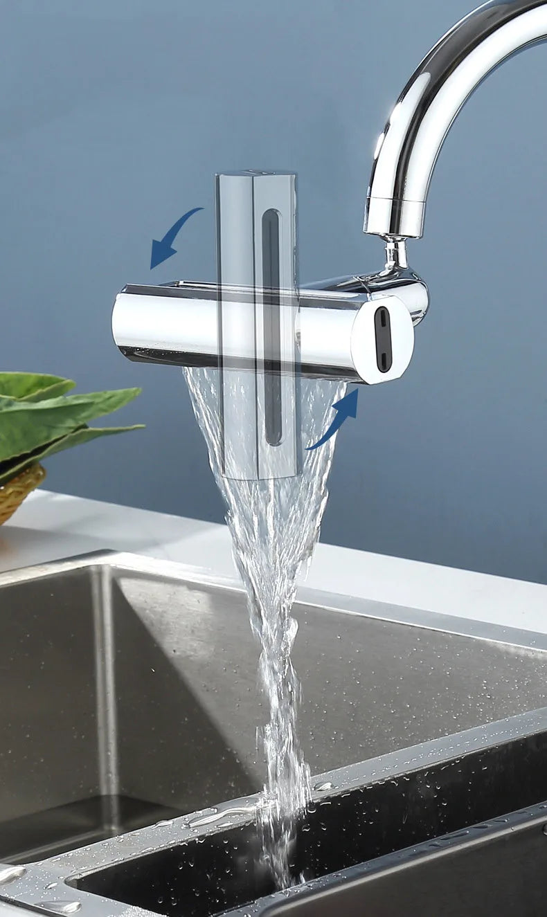 Waterfall Kitchen Faucet Sprayer Filter Nozzle Brass