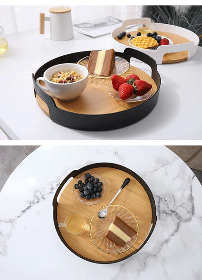 Nordic Style Bamboo Tray