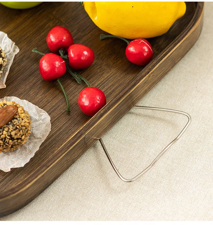 Bamboo Sofa Armrest Tray