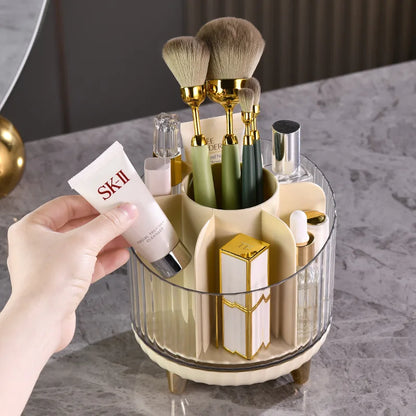 Rotating Desktop Makeup Organizer