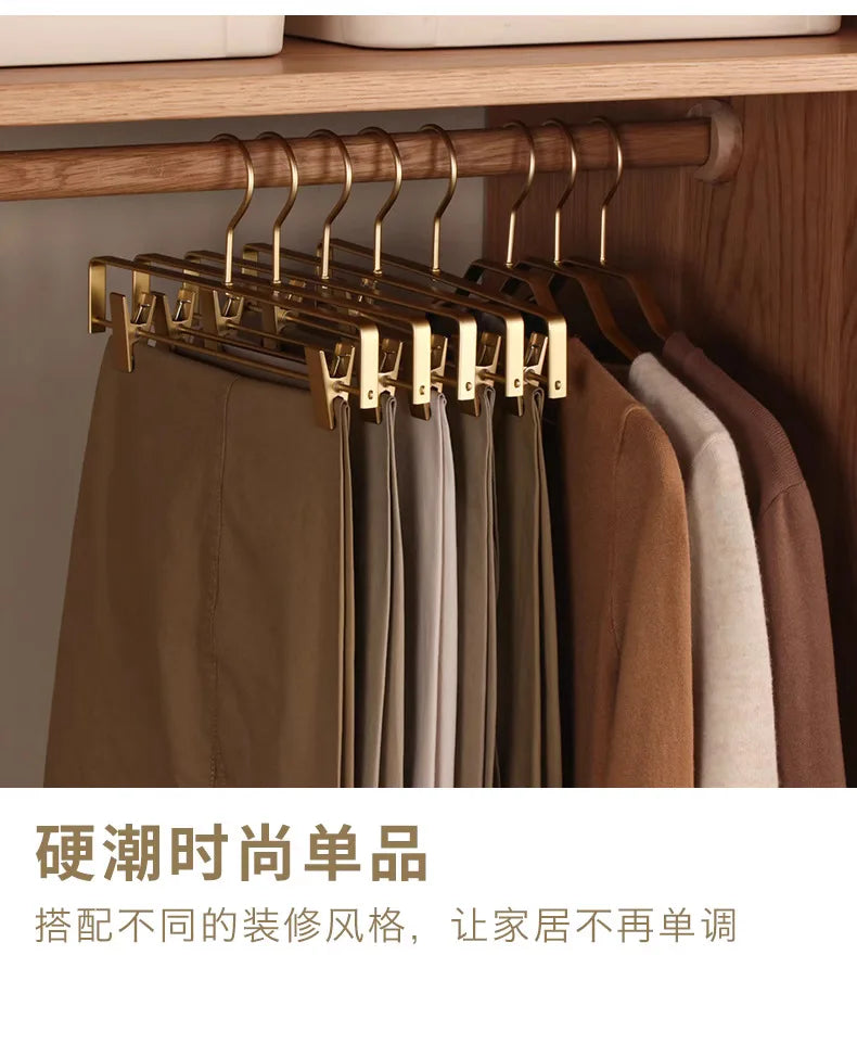 Traceless Aluminum Alloy Trouser Hangers