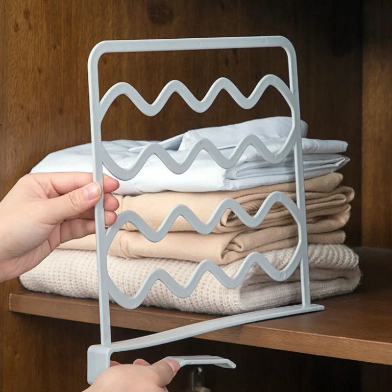 Closet Shelf Dividers for Organized Wardrobes