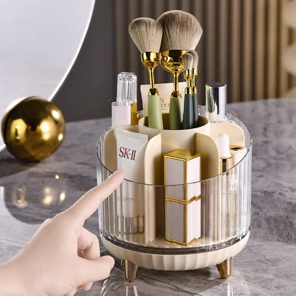 Rotating Desktop Makeup Organizer