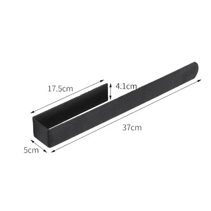 Matte Black Stainless Steel Bathroom Holder