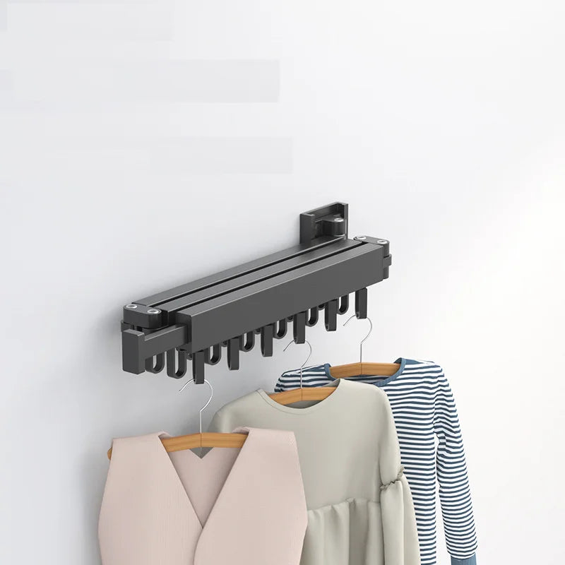 Retractable Folding Clothes Drying Rack