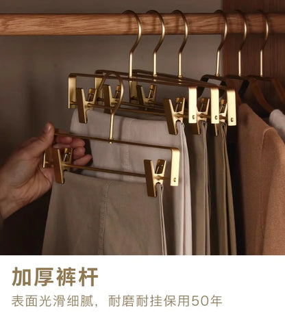 Traceless Aluminum Alloy Trouser Hangers